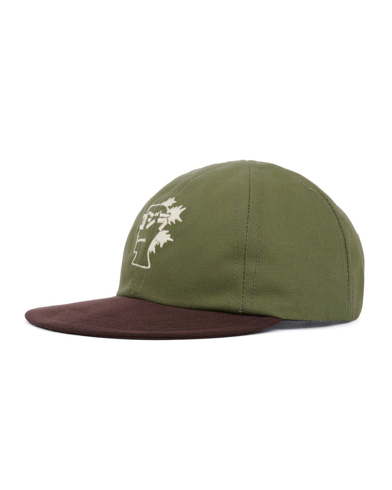 Brain Dead x Godzilla 6 Panel Engineer Hat - Olive 3