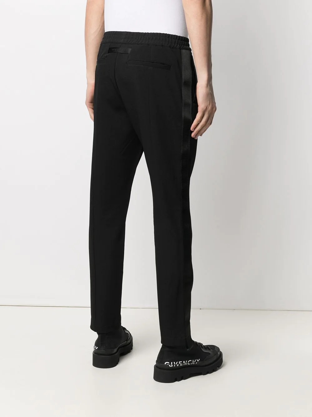 elasticated waist track pants - 5