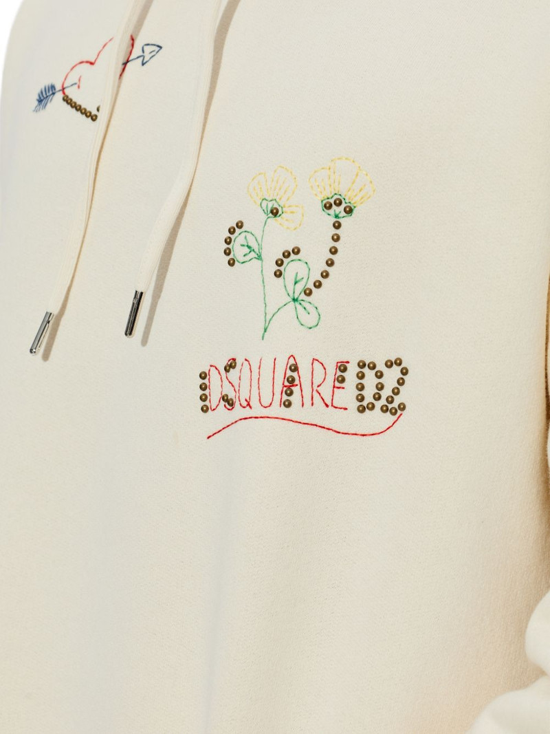 embroidered hooded sweater 5