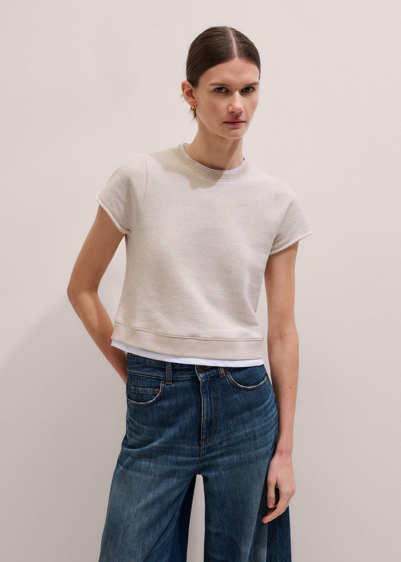 Layered Sweatshirt Tee 5
