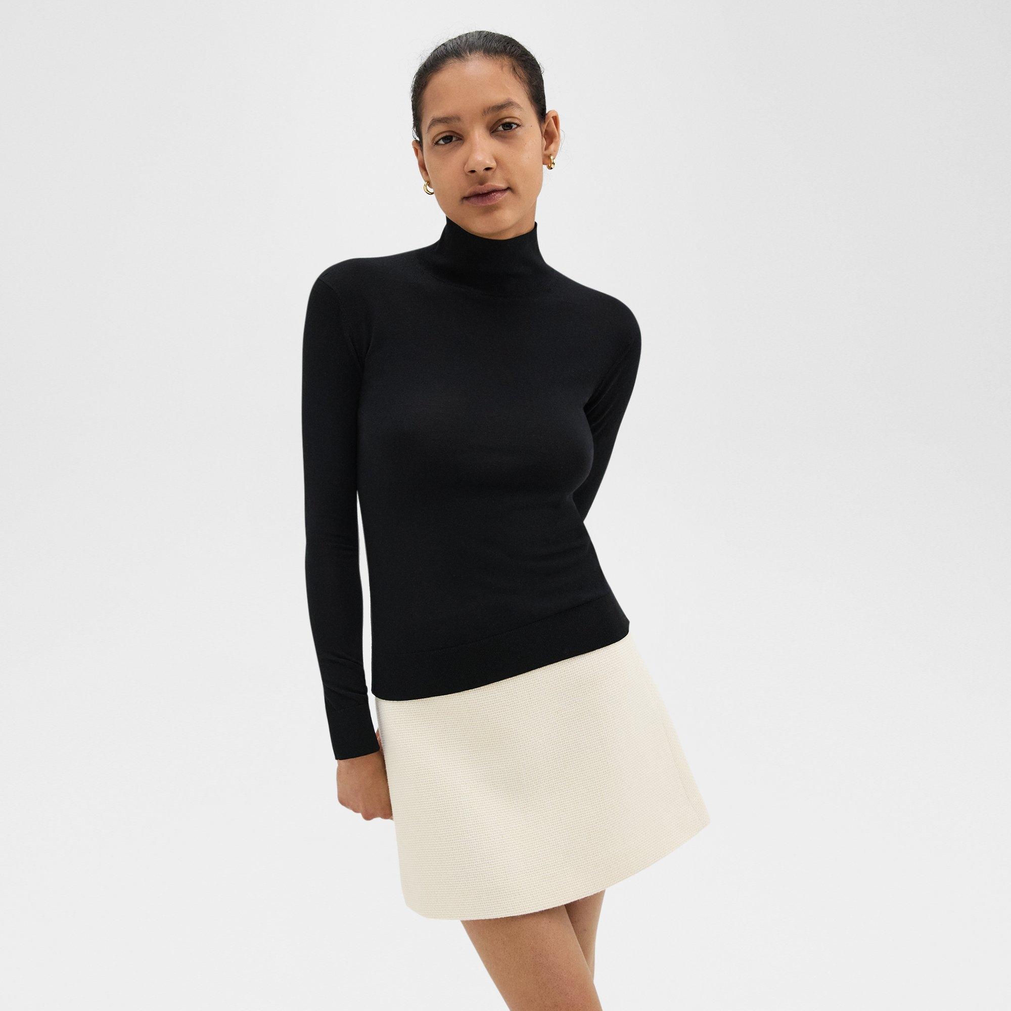 Turtleneck Sweater in Regal Wool - 3