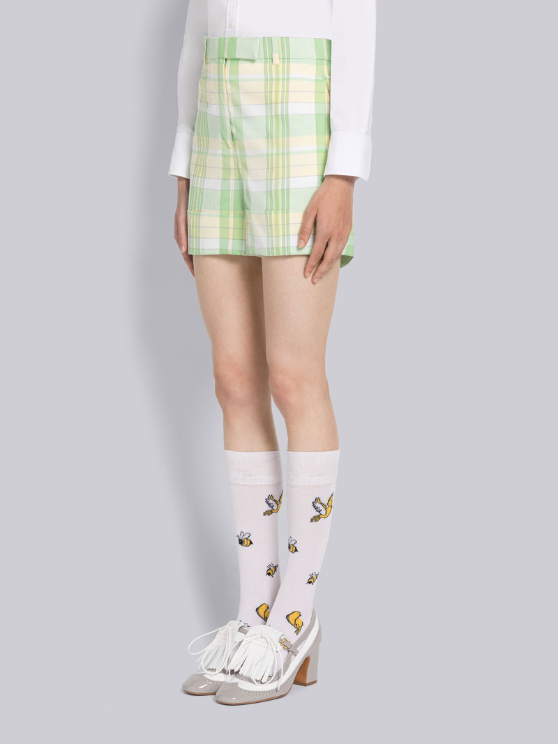 Thom Browne Madras Beltloop Sack Short outlook
