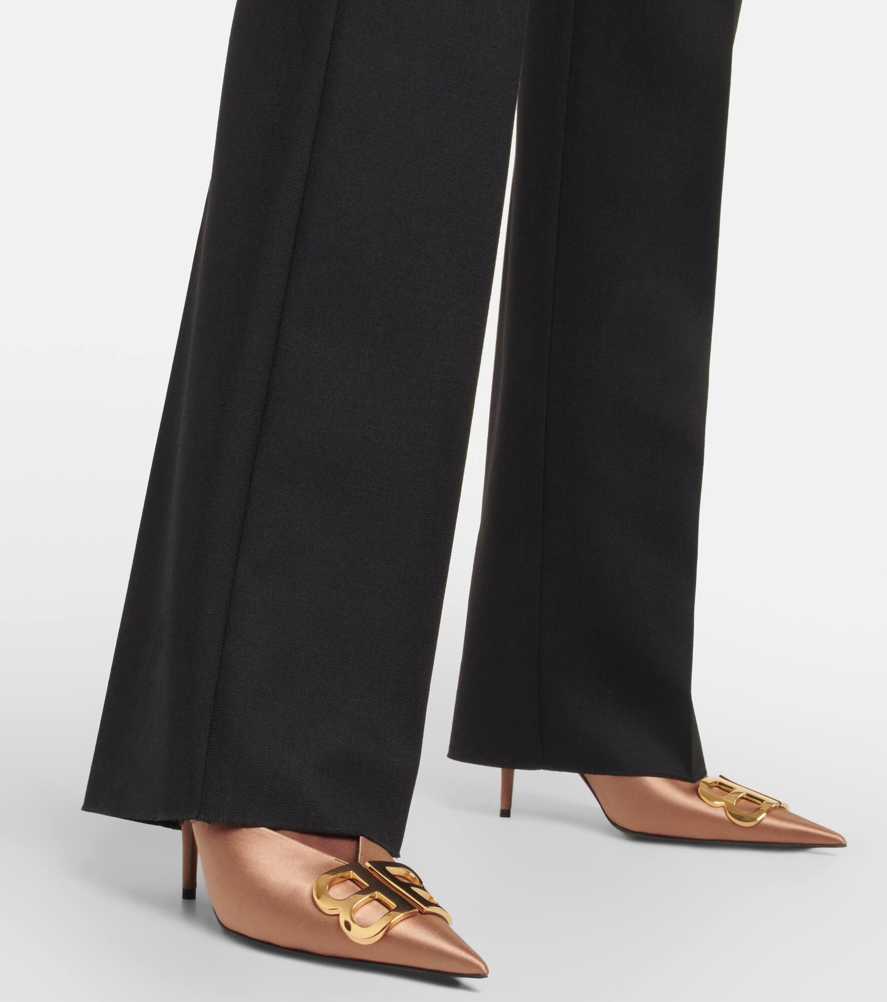 BB satin mules - 4