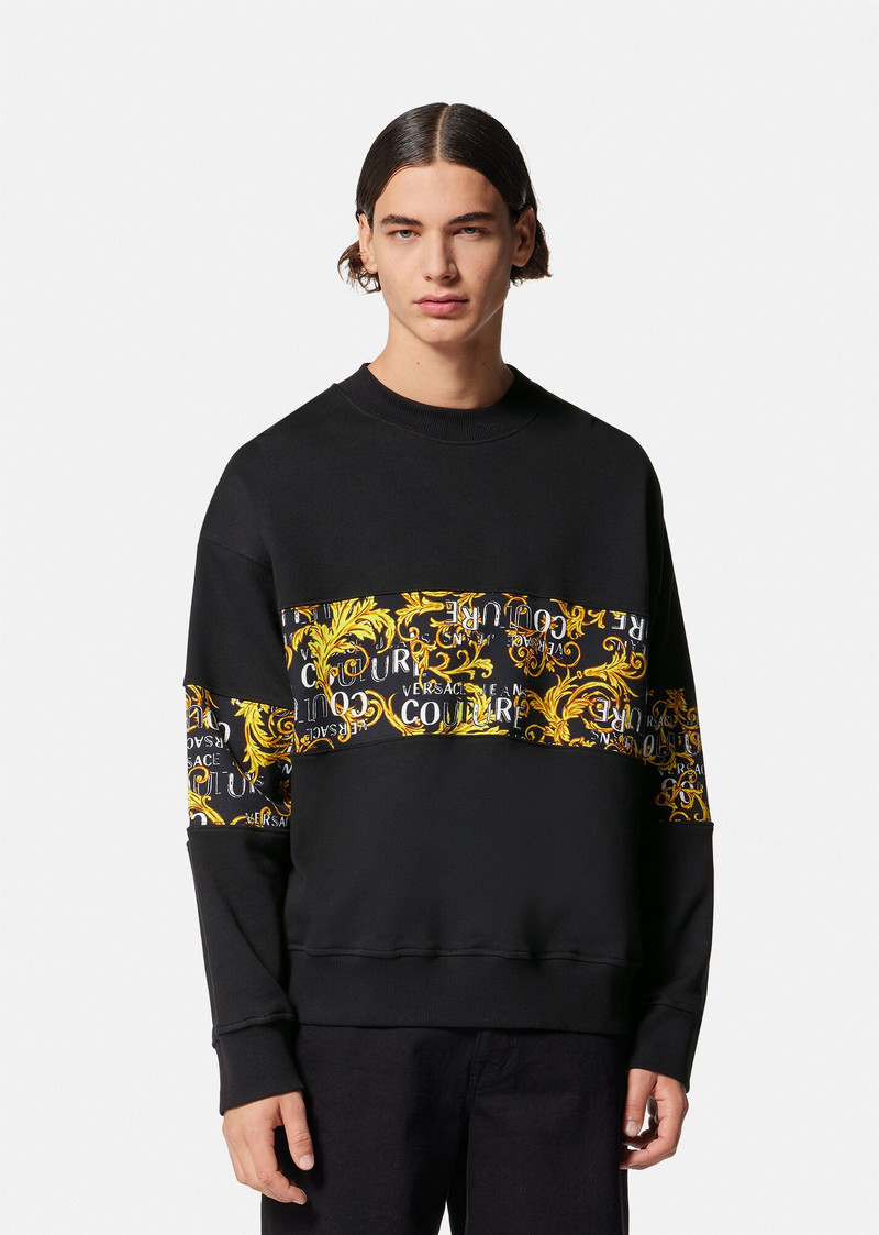 Logo Couture Sweatshirt 3