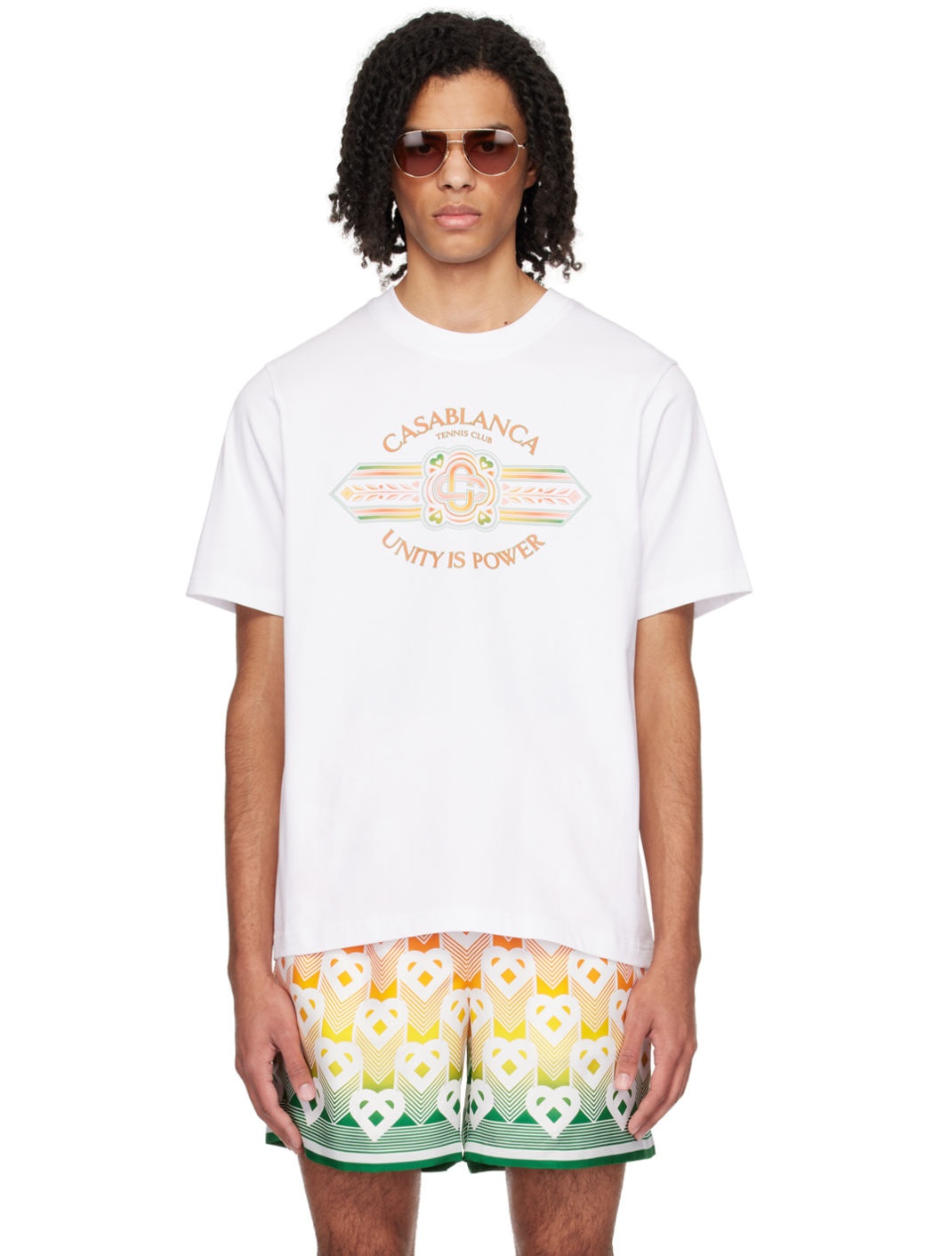 White 'Unity Is Power' T-Shirt - 1