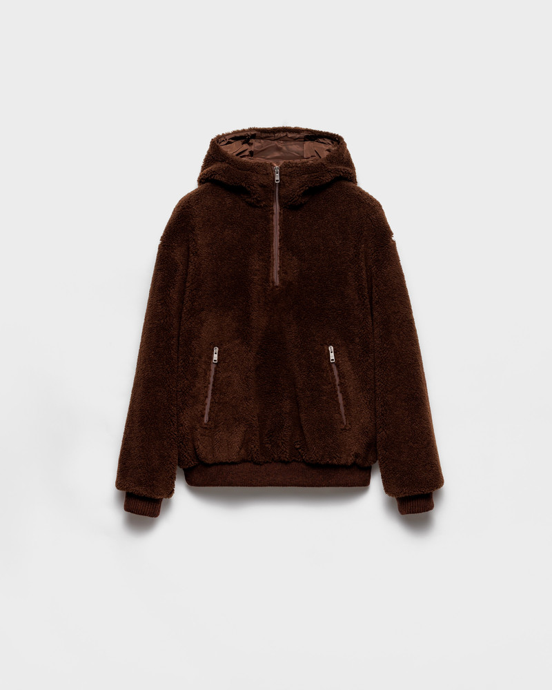Wool blend hoodie 1