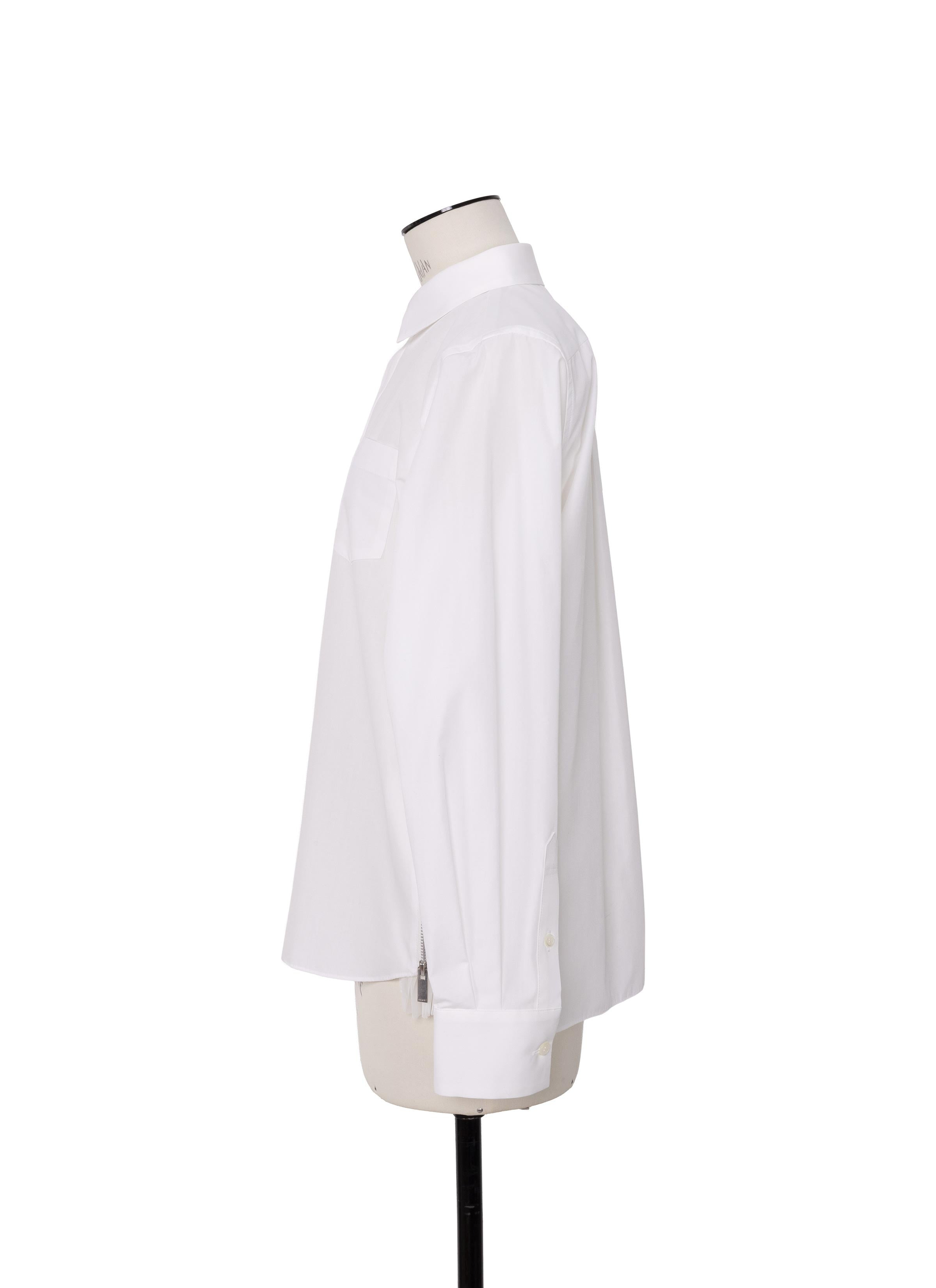 Poplin x Chiffon Shirt - 2