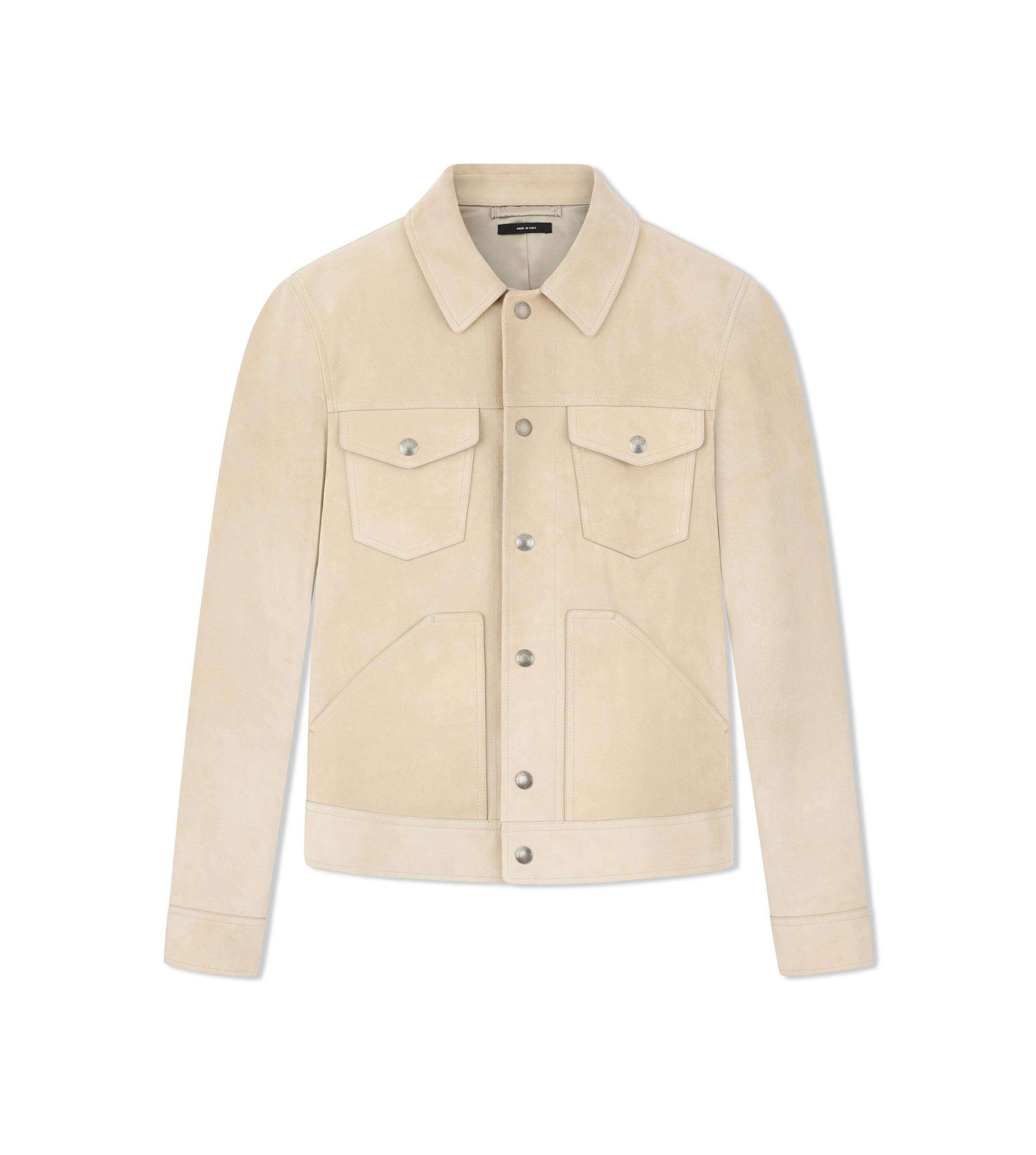 BUTTERY SUEDE WESTERN JACKET - 1