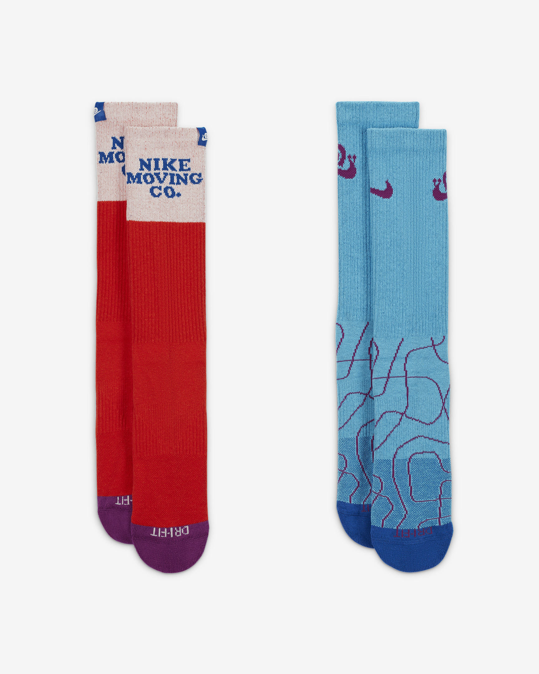 Nike Everyday Plus Cushioned Crew Socks (2 Pairs) - 2