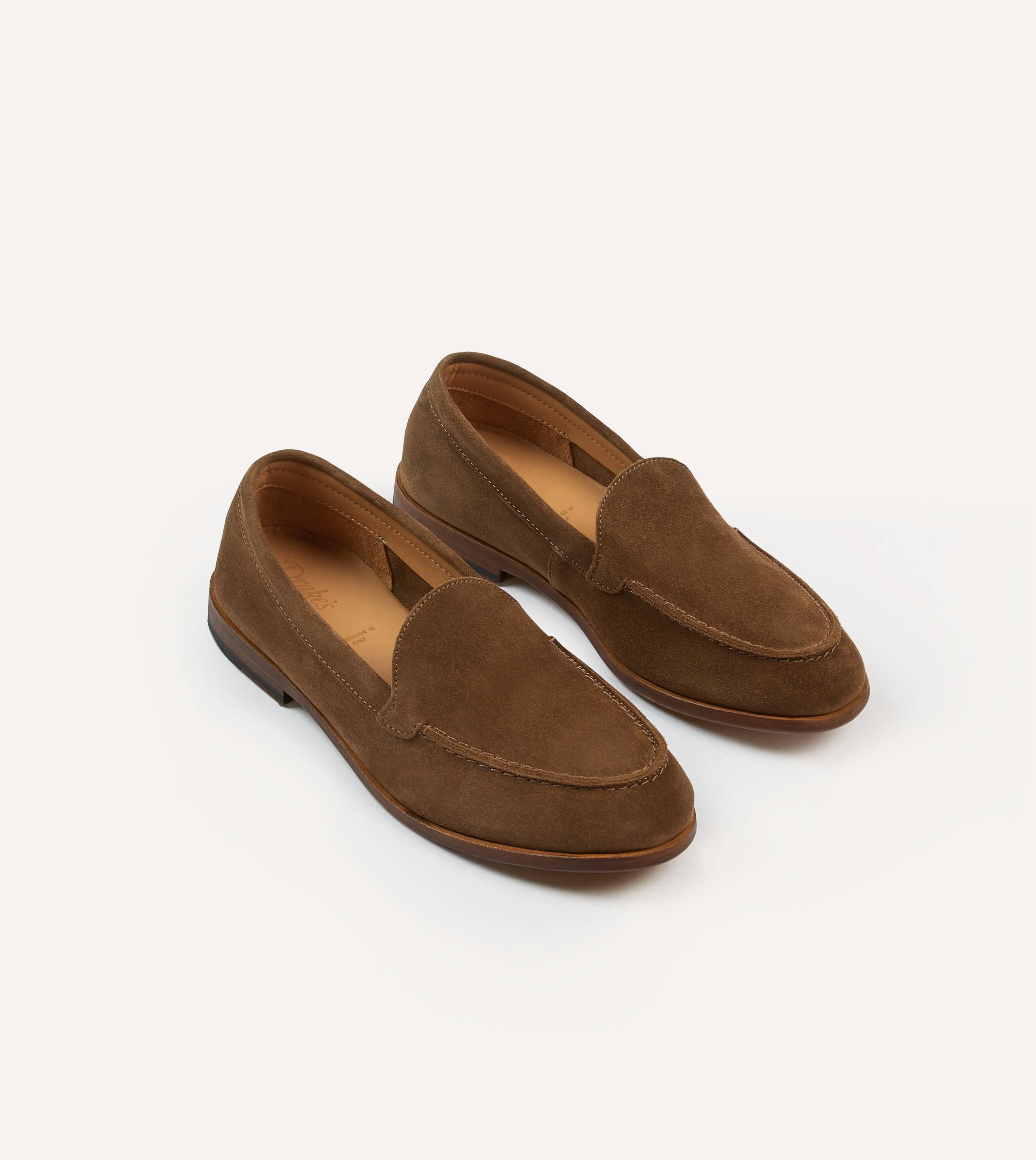Light Brown Suede Henri Summer Loafer - 1