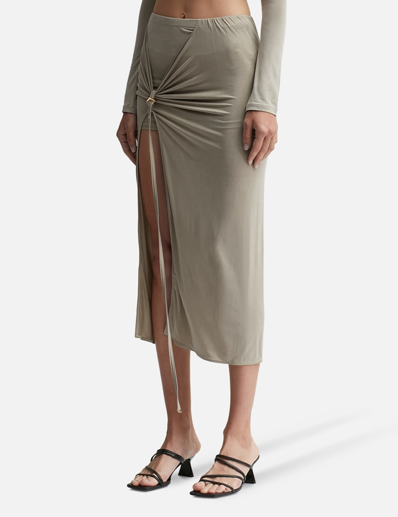 JACQUEMUS LA JUPE PAREO CROISSANT outlook