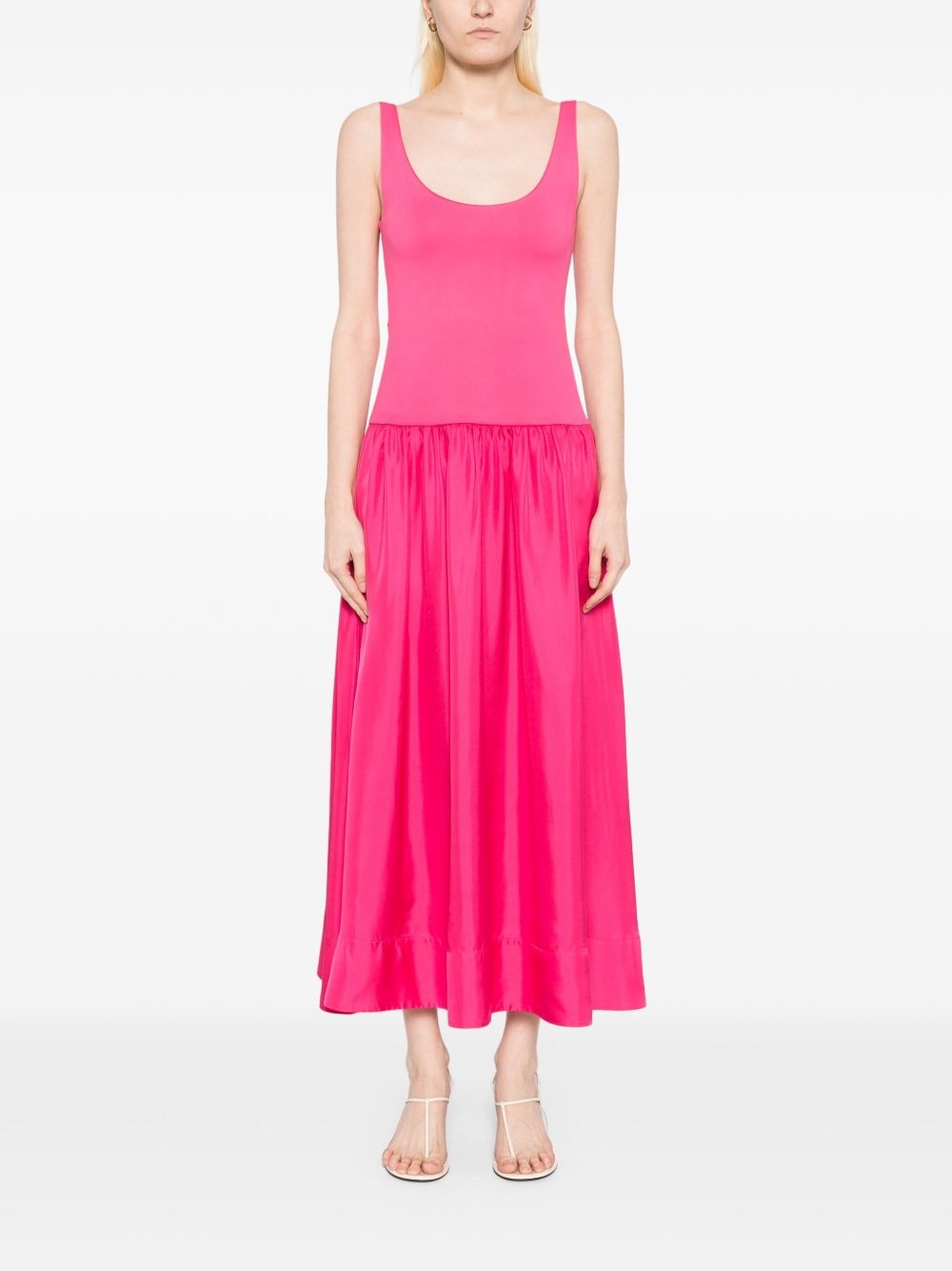 drop-waisted dress - 2