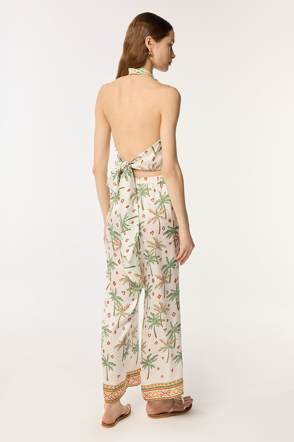 Pant Cecile - Green Equator - 4