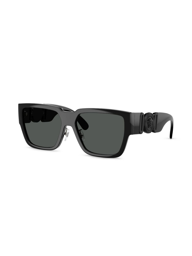 VERSACE rectangle-frame sunglasses outlook