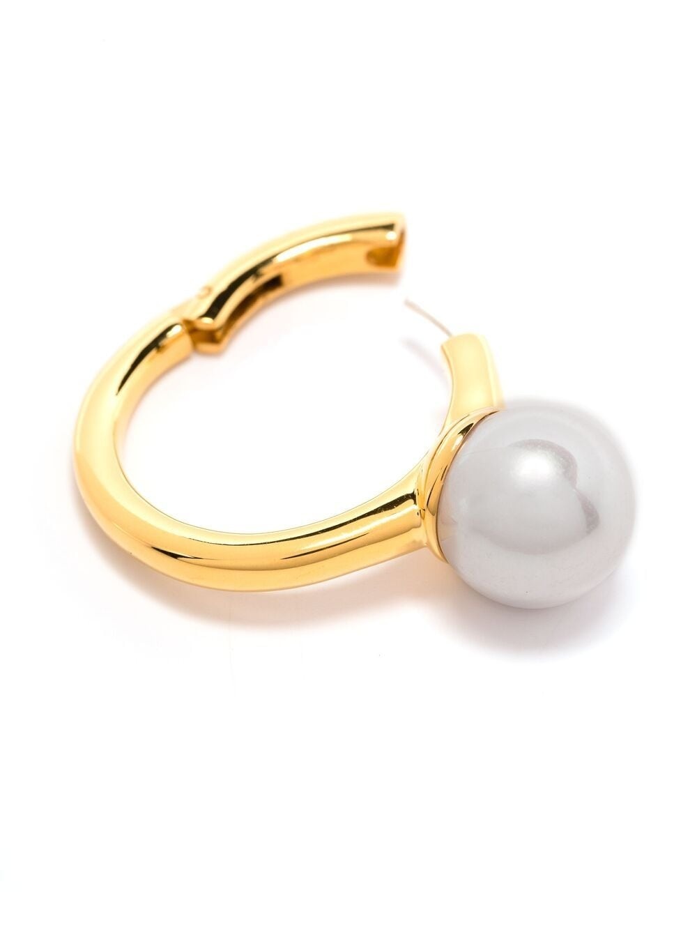 pearl-embellished single earring - 3