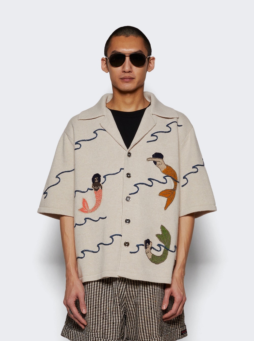 Mermaid Shirt Dove And Multicolor - 2