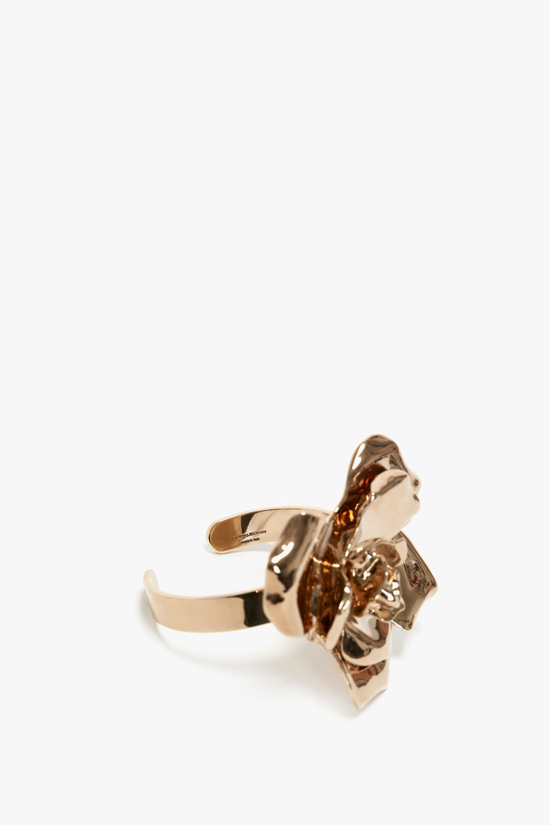 Exclusive Flower Bracelet In Gold 3