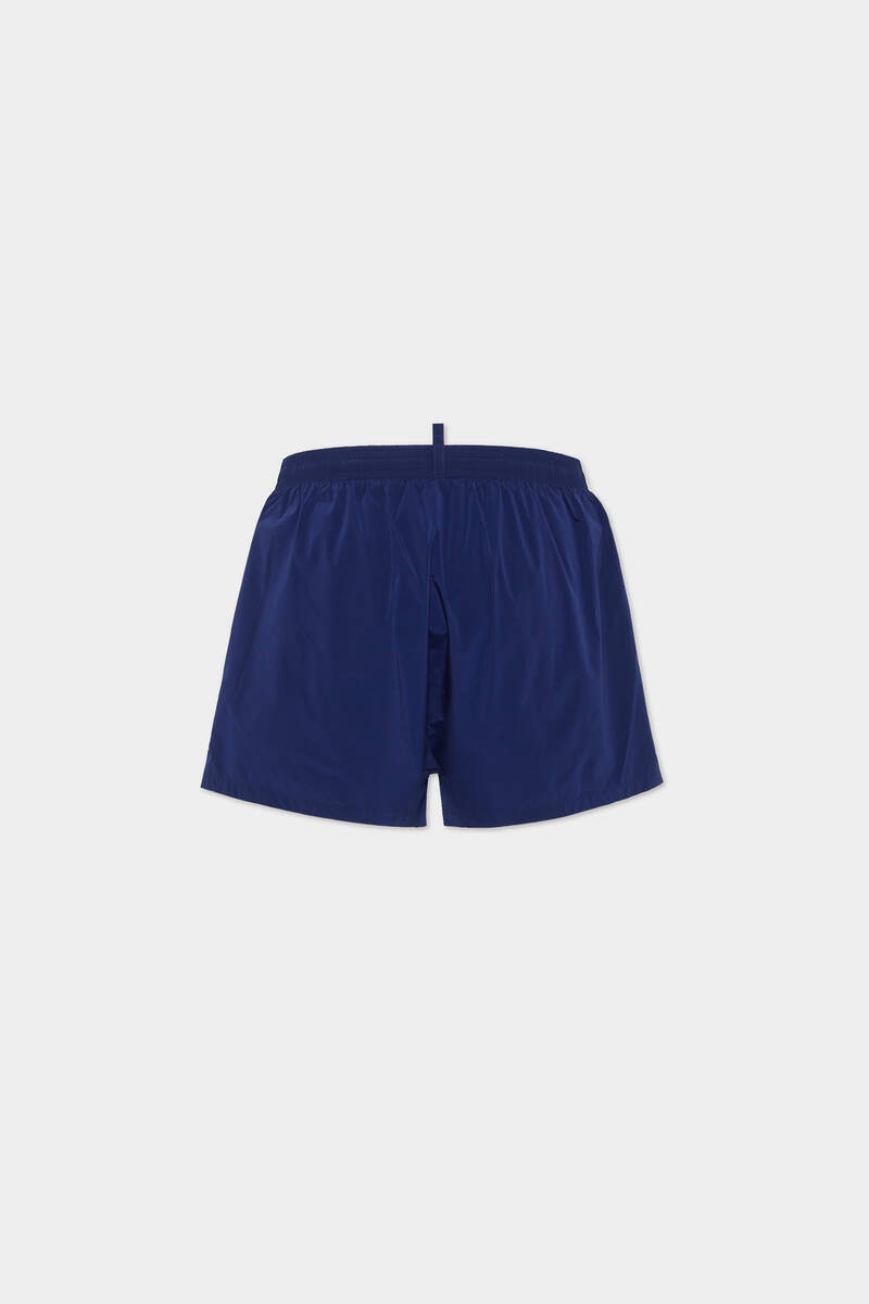 DSQUARED2 BOXEUR SIDE STRIPE MIDI SWIM BOXER - 2