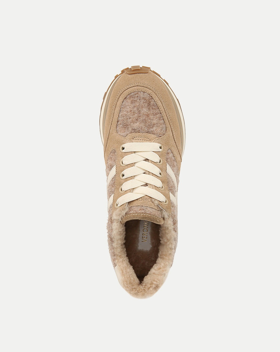VALENTINA SHEARLING SNEAKER - 3