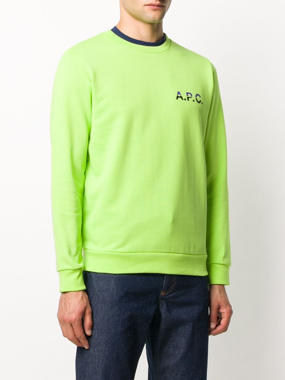 logo print sweatshirt - 3