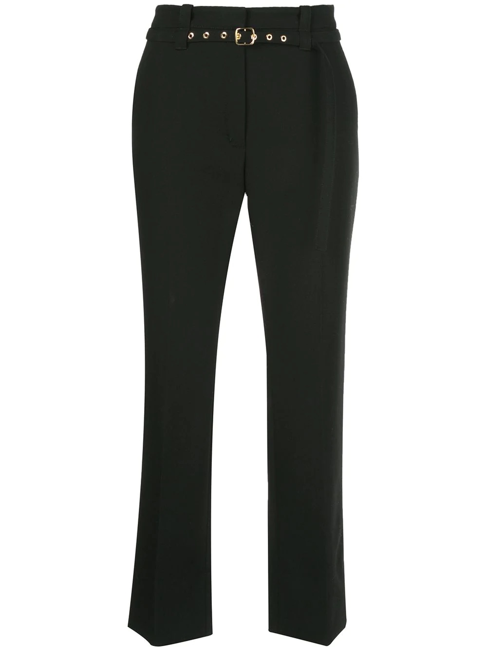 belted tailored trousers - 1