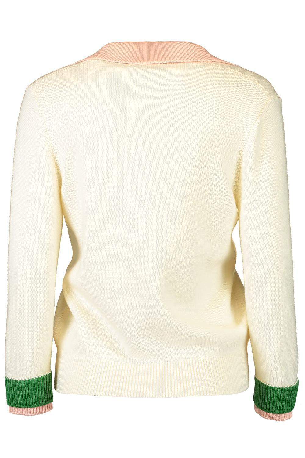 Colorblock Polo Pullover - 6