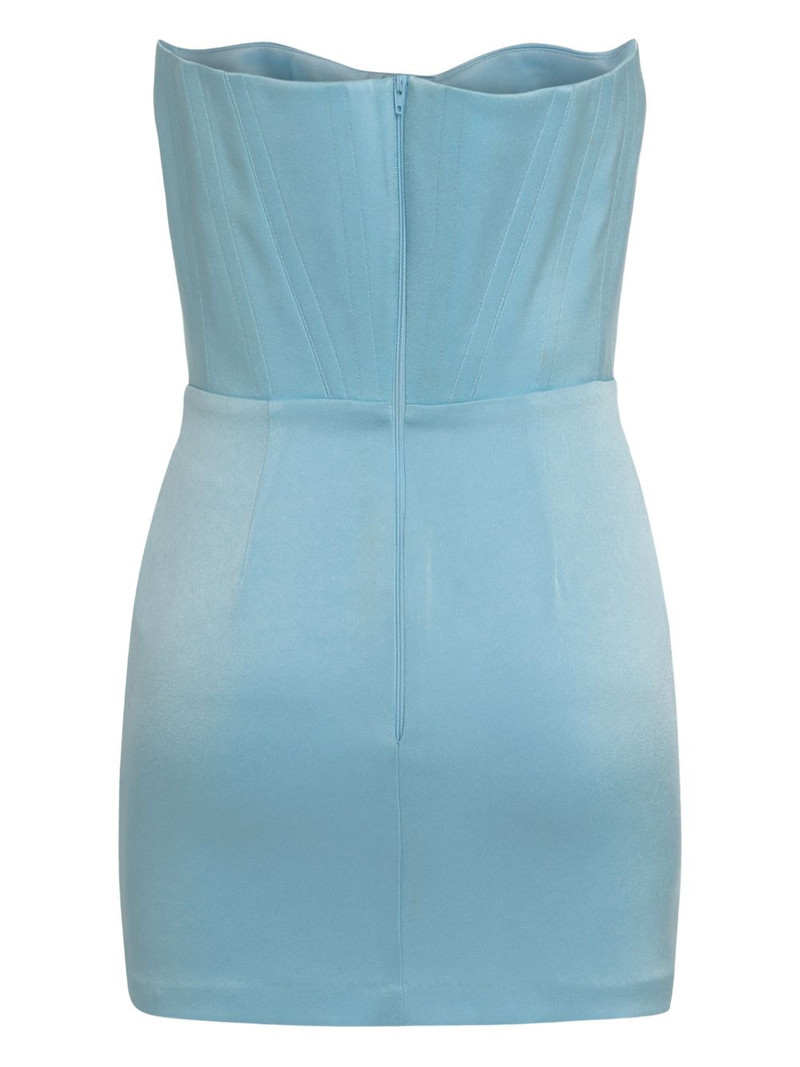 ALEX PERRY corset strapless mini dress outlook