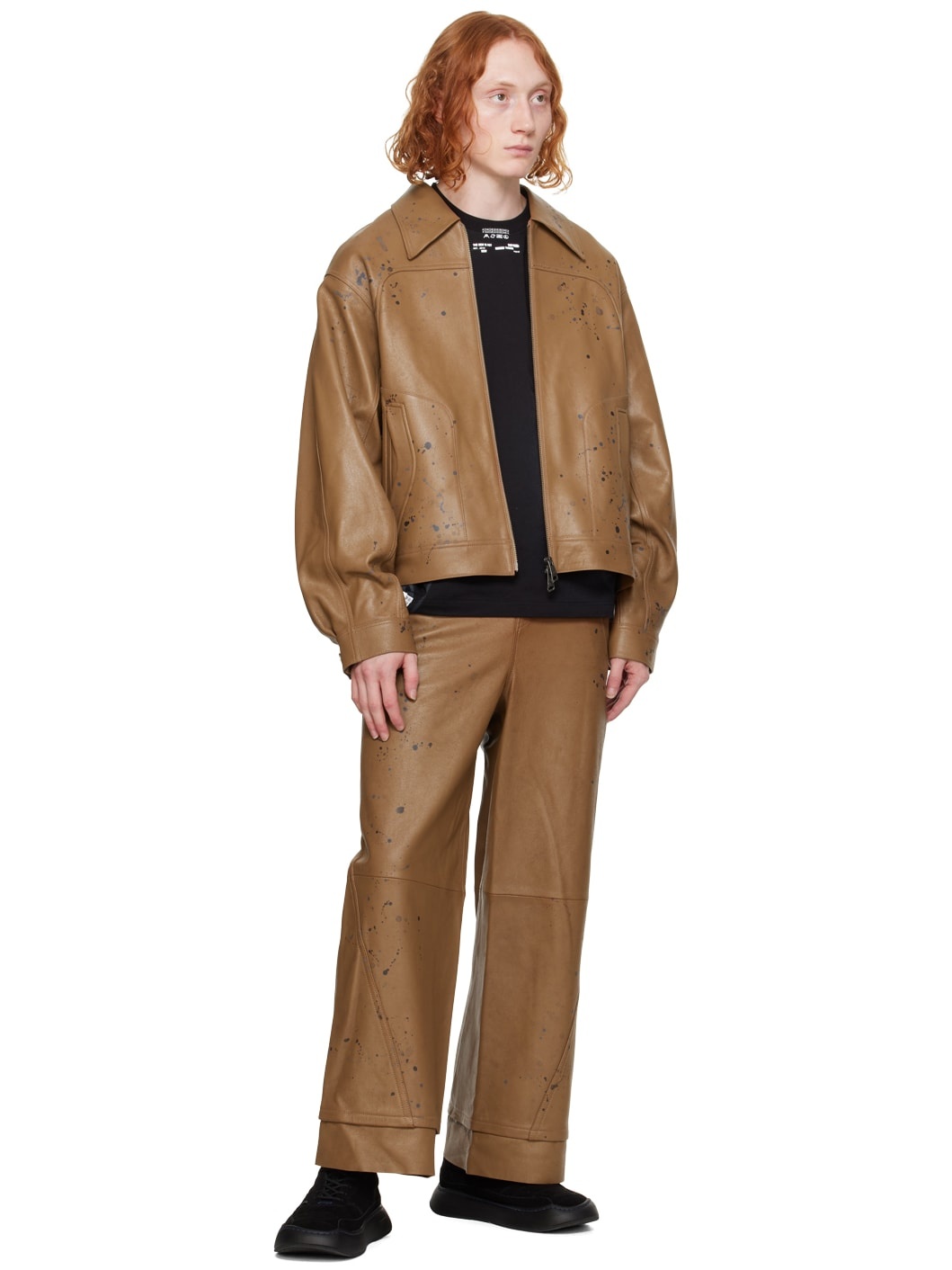 Tan Nord Leather Jacket - 4