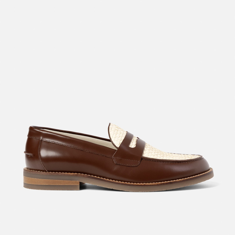 Peso Basket Weave Penny Loafer - Men's - 1