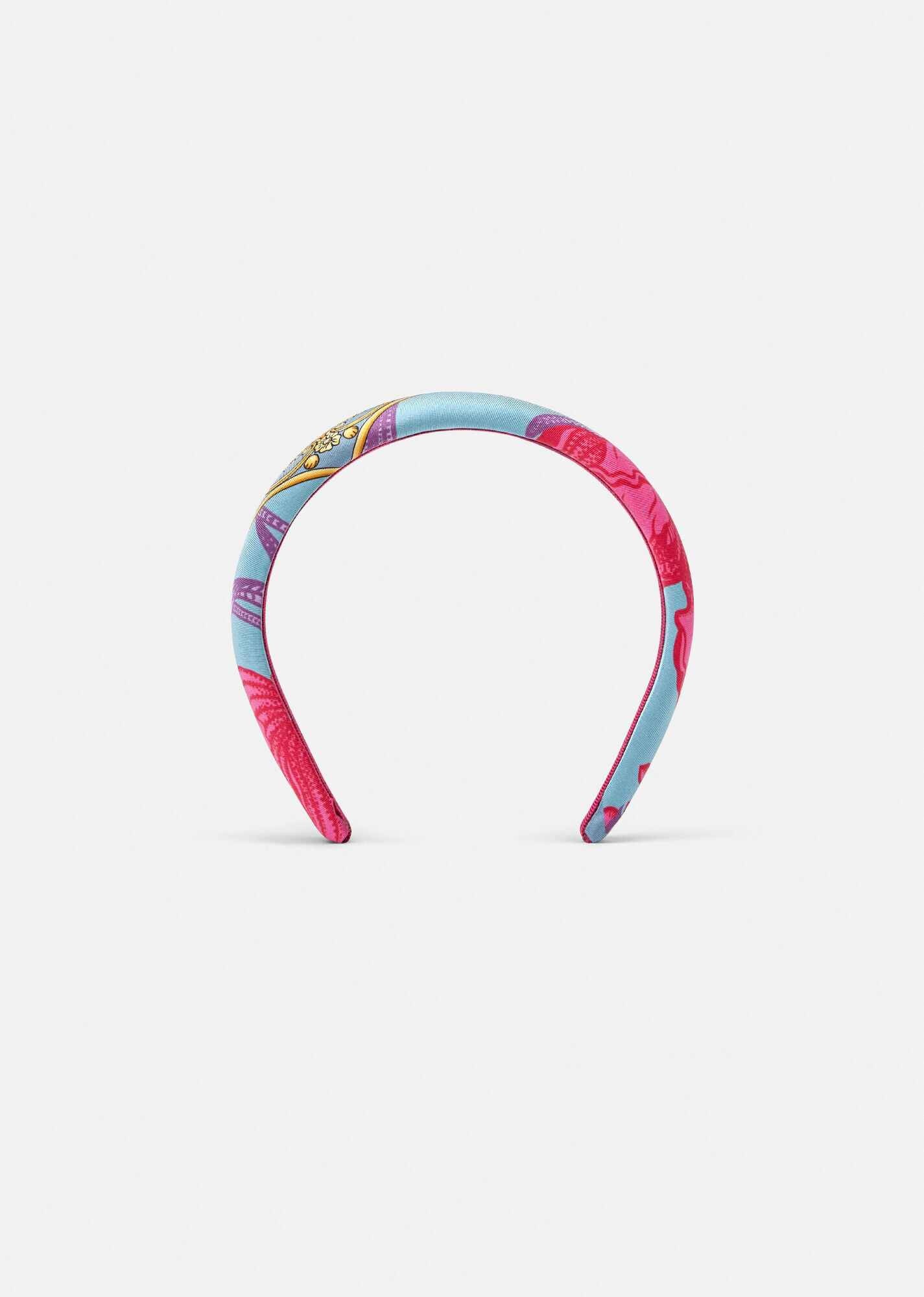 Acid Bouquet Puffy Silk Headband 1