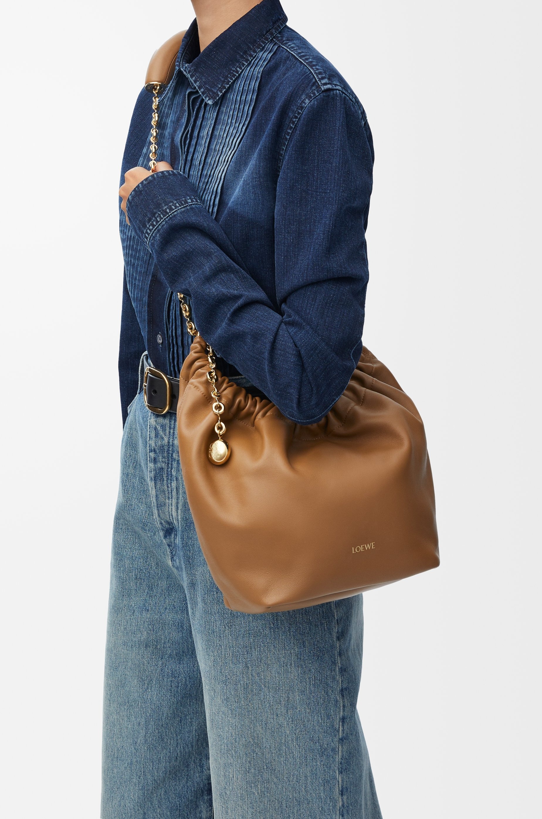 Small Squeeze bag in nappa lambskin - 3