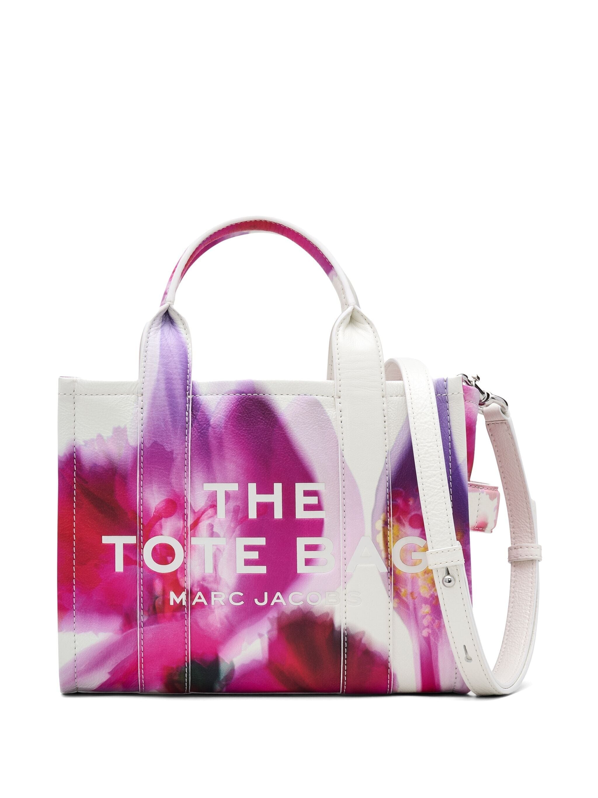 The Future Floral Leather Small Tote bag - 1