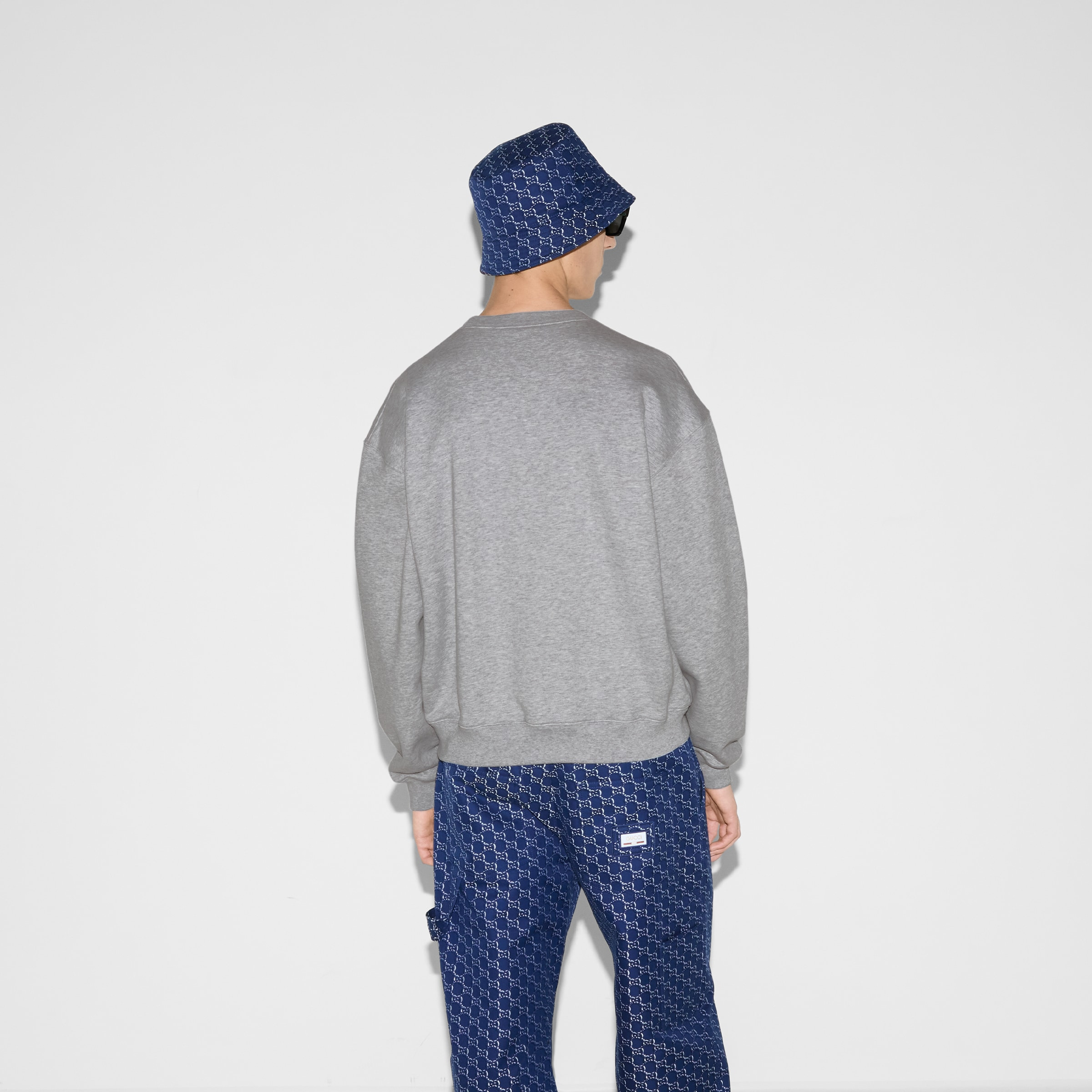 Embroidered cotton jersey sweatshirt - 4