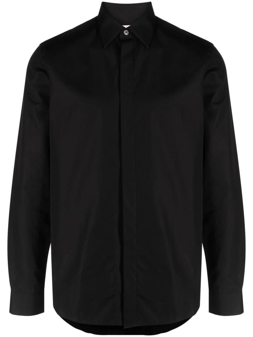 classic-collar long-sleeve shirt - 1