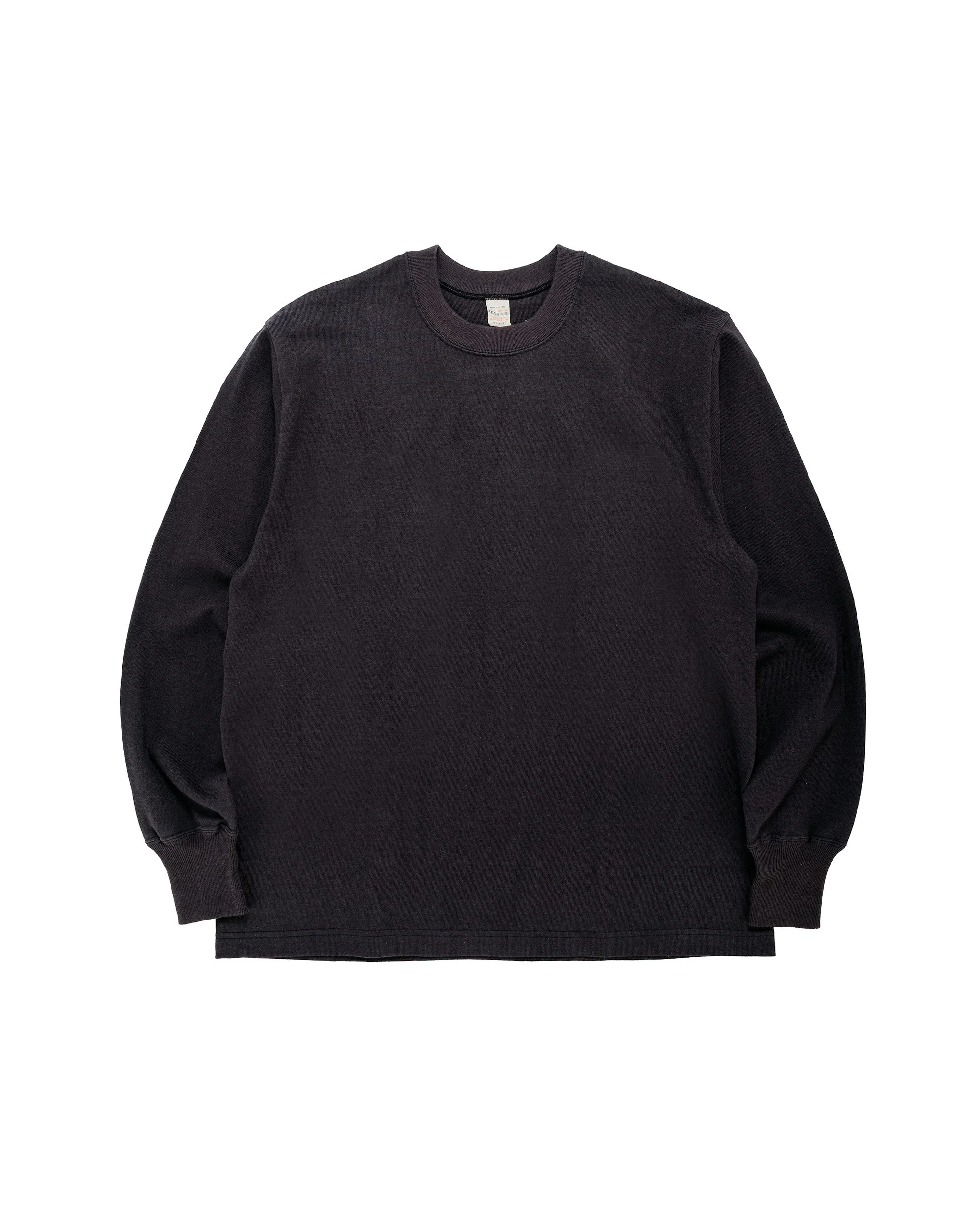 Lot. 5914 Long Sleeve Crew Neck T-Shirt Solid Sumikuro - 1