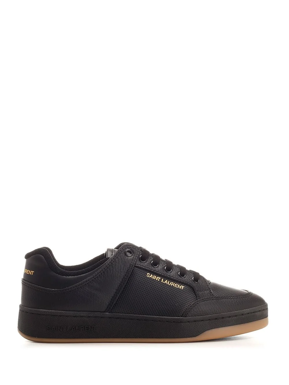 Saint Laurent Men Sl/61 Low-Top Sneakers In Perforated Leather - 1