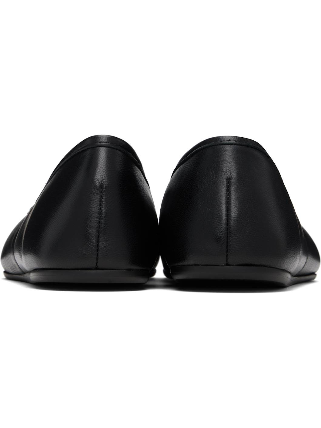 Black Brigitte Ballerina Flats - 2