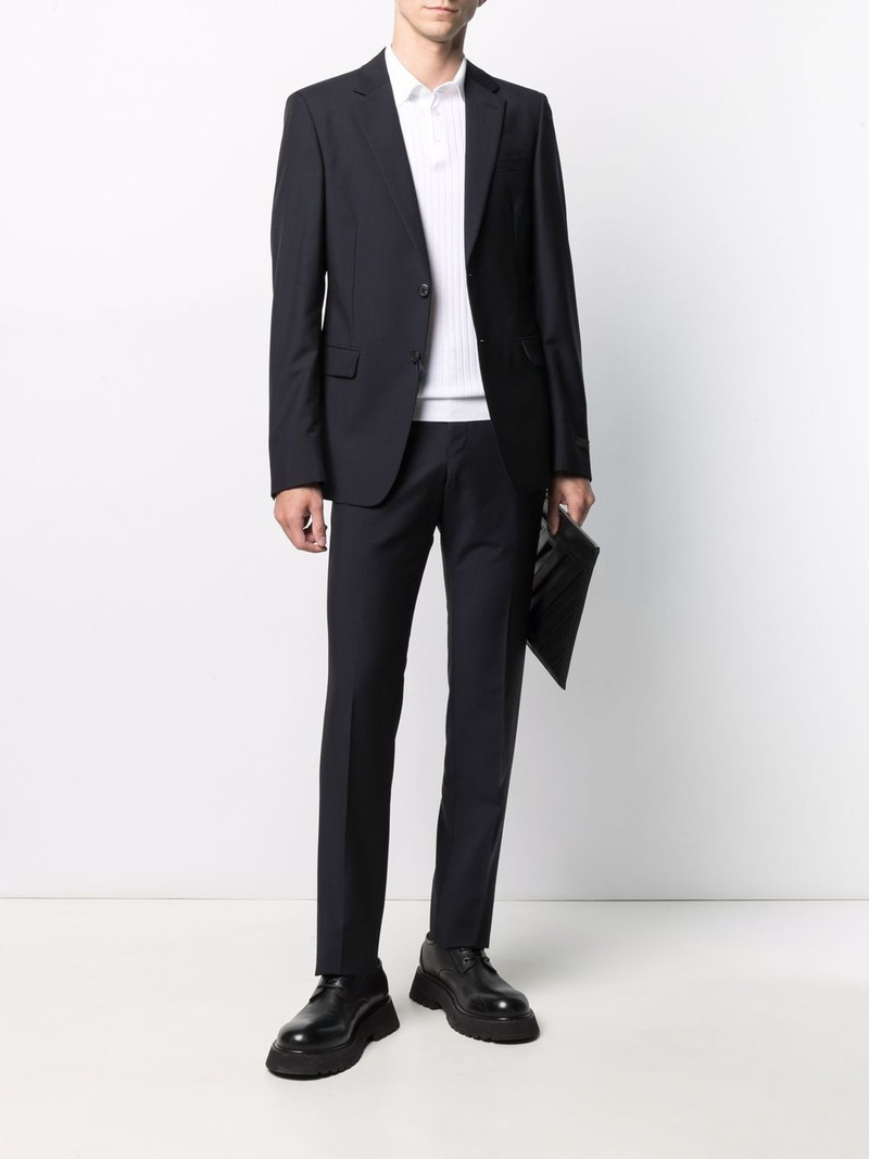 Prada single-breasted virgin wool-blend suit outlook