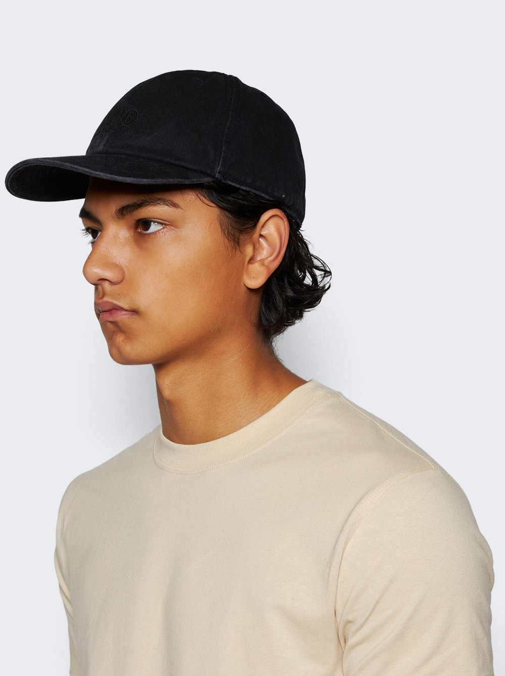 Baseball Hat Washed Black - 3