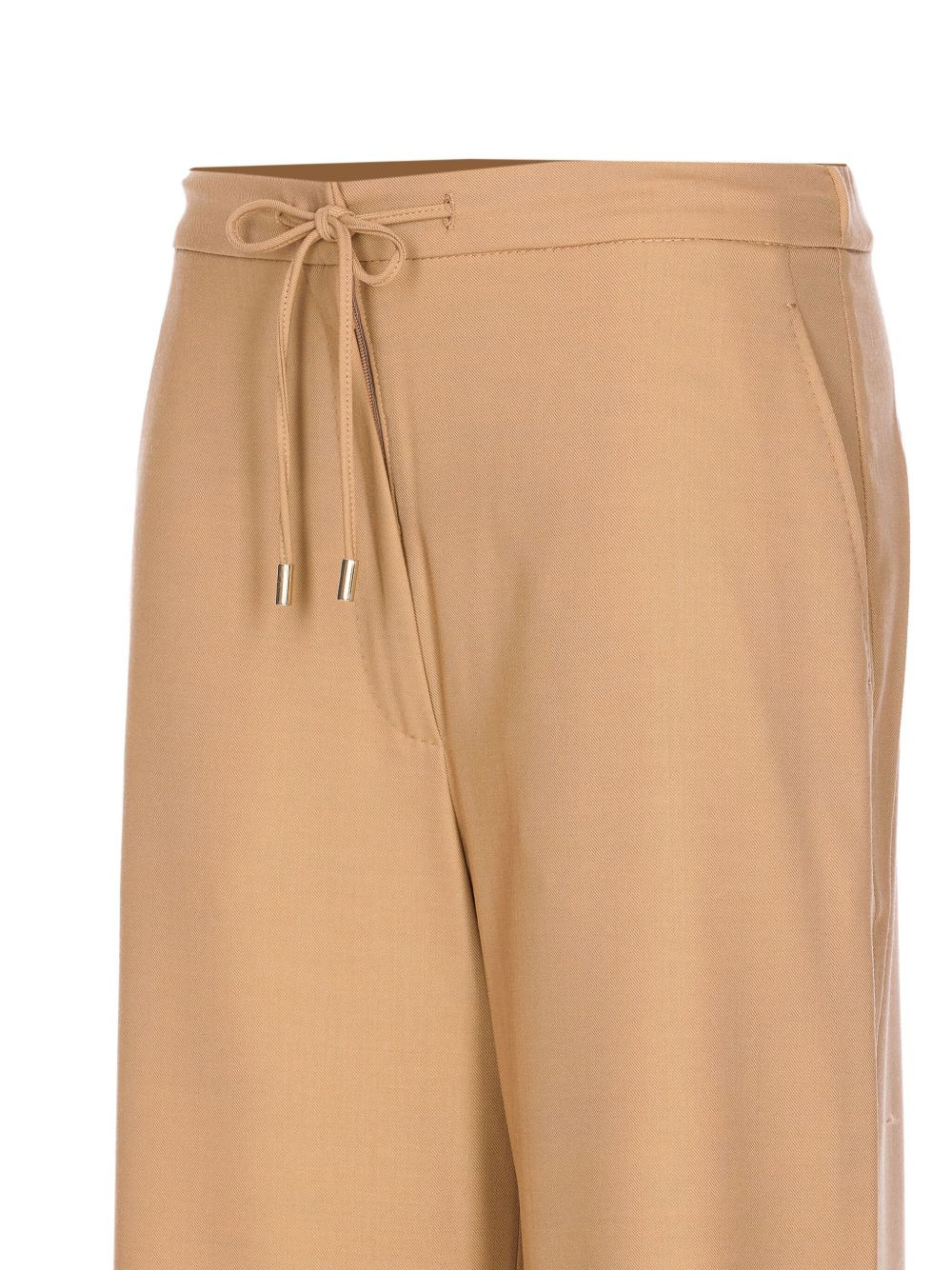 drawstring-waist trousers - 4