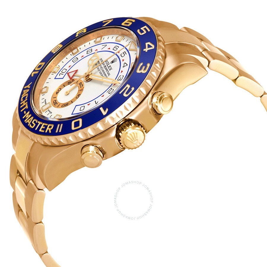 Rolex Yacht-Master II Automatic White Dial Men's 18kt Yellow Gold Oyster Watch 116688-0002 - 2