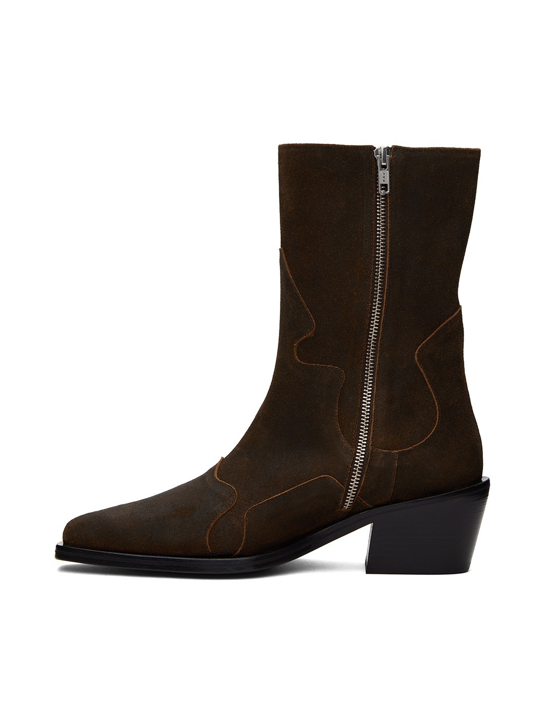 Brown Cowboy Boots - 3