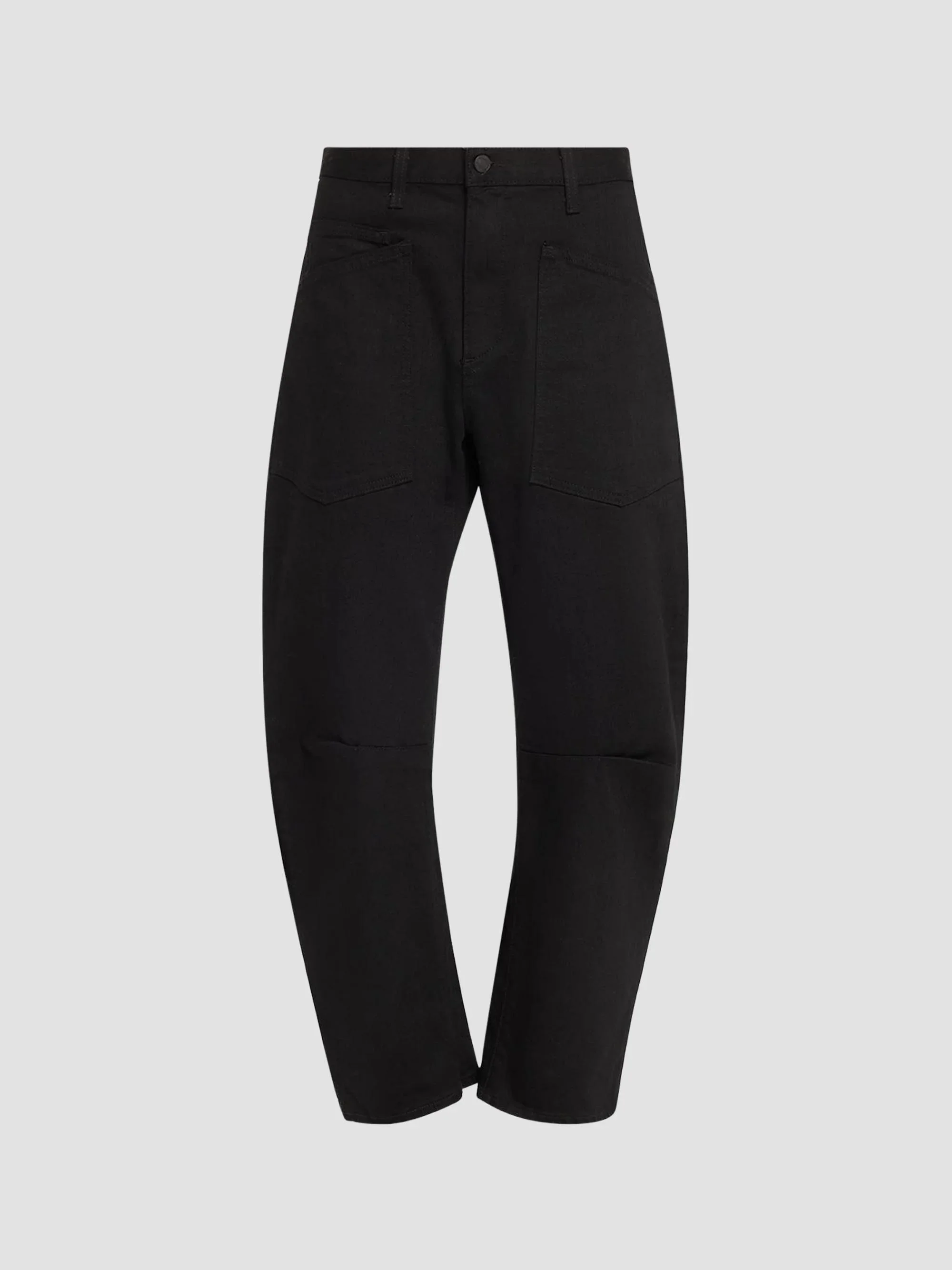 Women's Shon Barrel Jeans - Black - 1