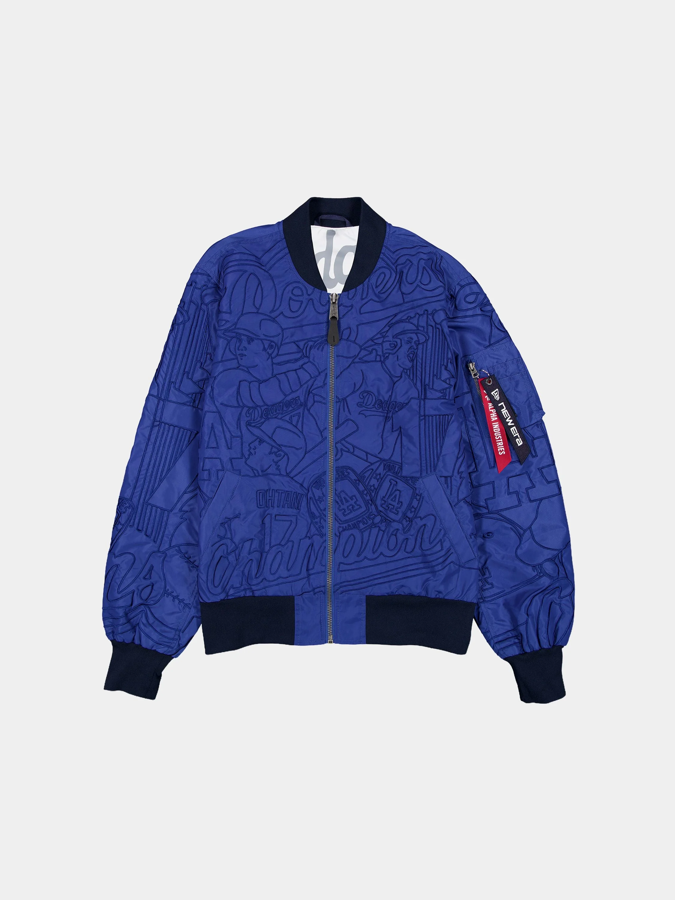 COMPLEXCON X LOS ANGELES DODGERS X NEW ERA X ALPHA L-2B BOMBER JACKET - 1