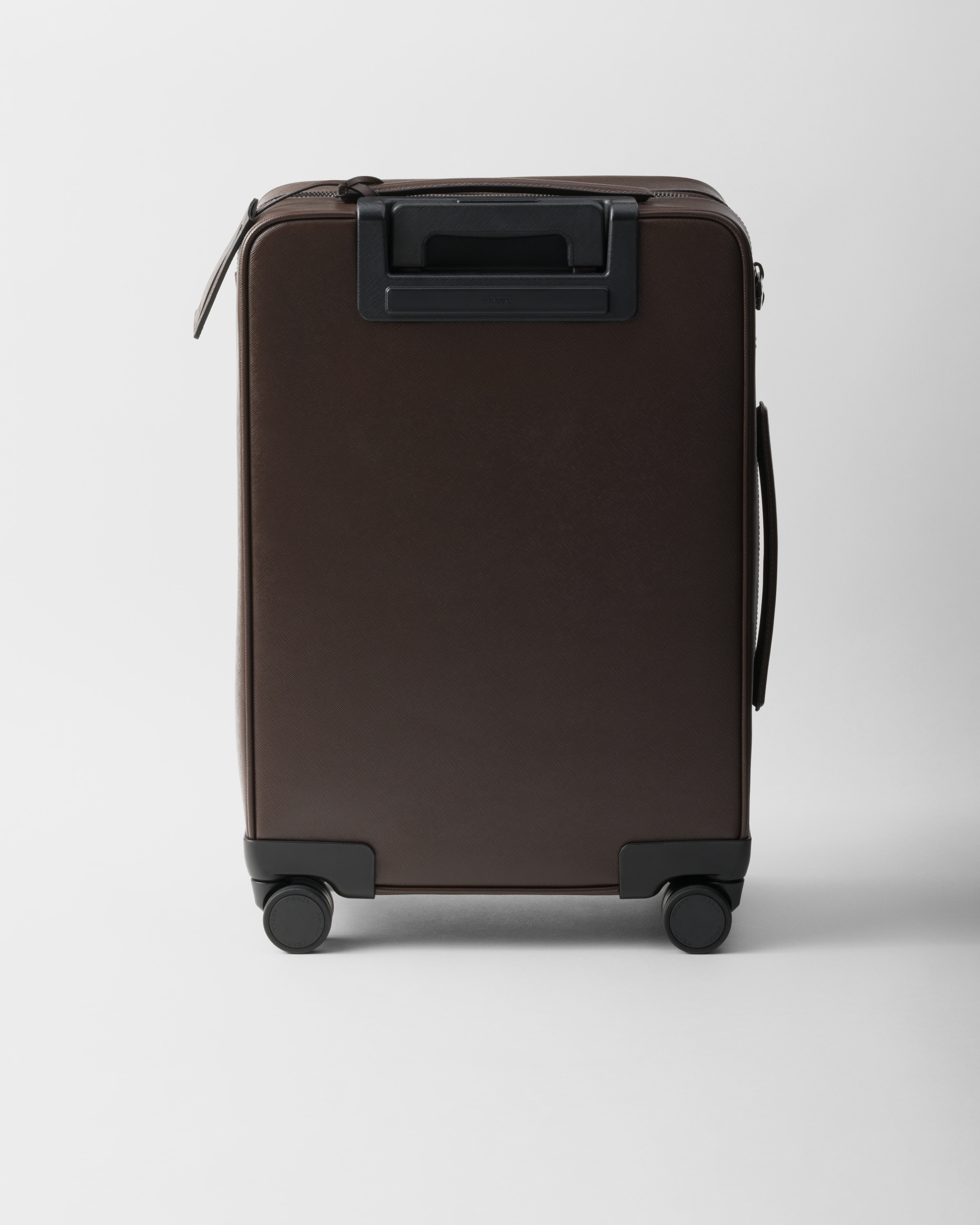 Saffiano leather trolley - 3