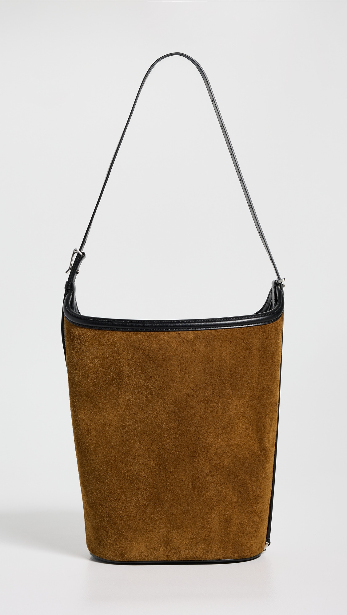 Brant Bucket Bag in Soft Suede - 3