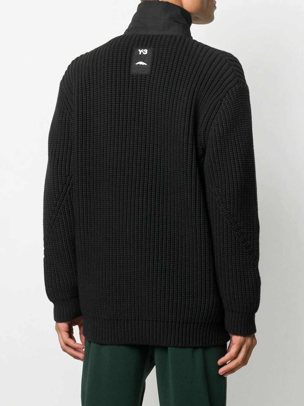 knitted long-sleeve jumper - 4