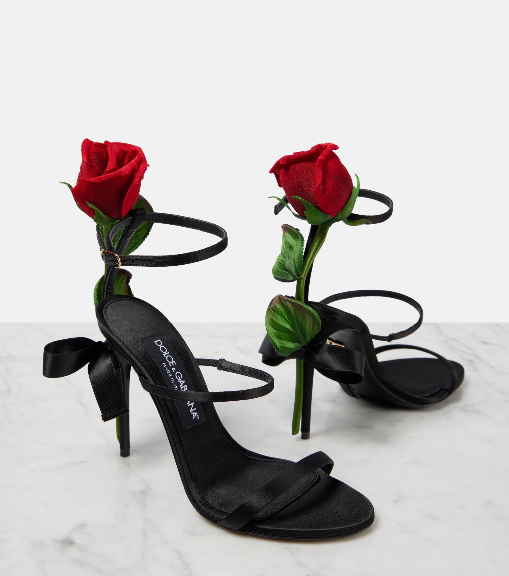 Satin sandals - 5