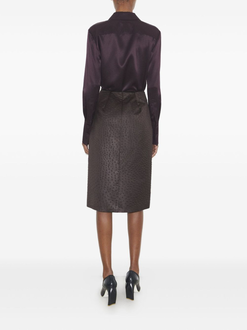 cuffed silk shirt 3