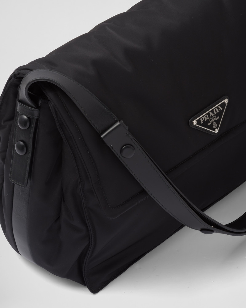 Re-Nylon large padded shoulder bag 6